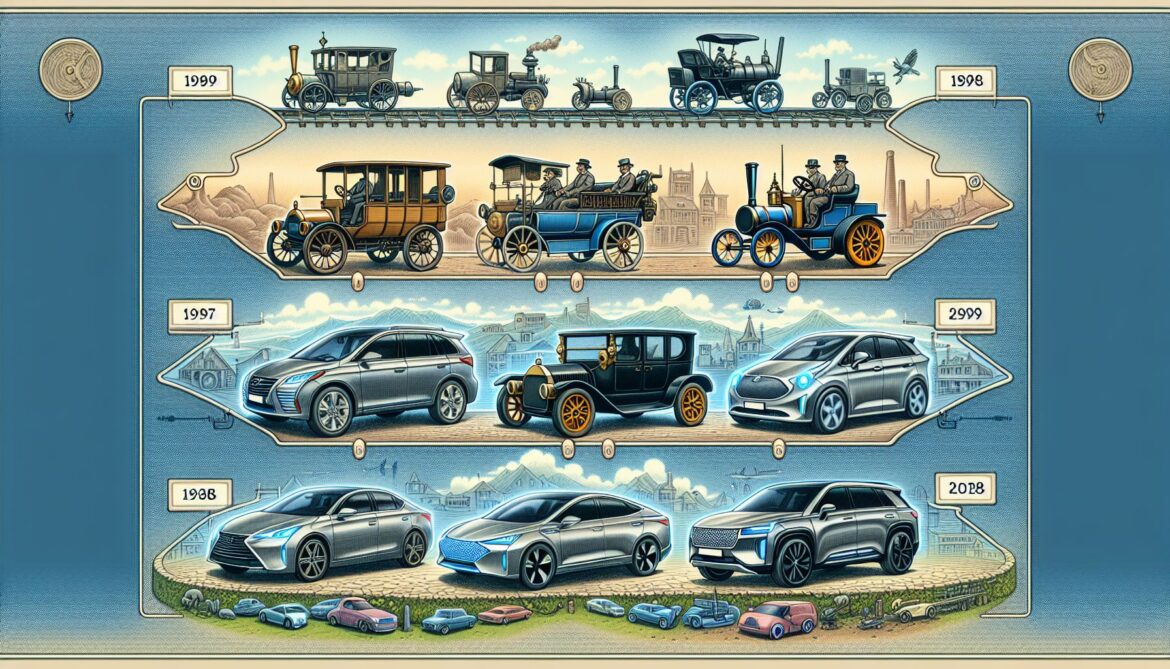 De evolutie van auto’s: Van stoomwagens tot zelfrijdende voertuigen